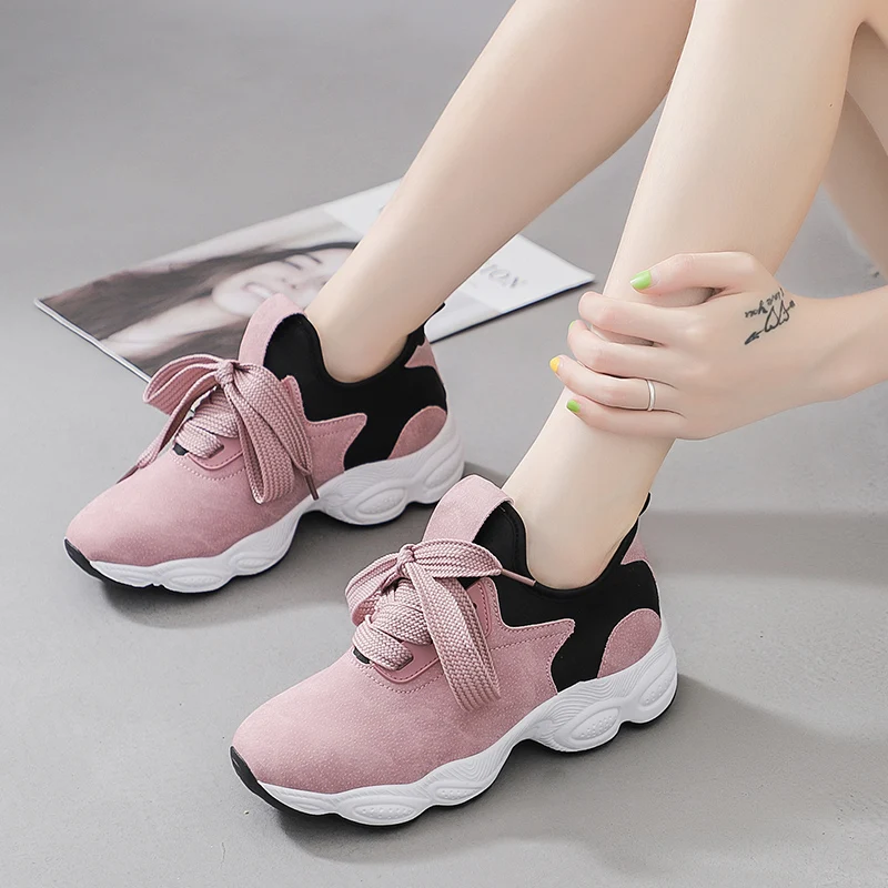 Женские кроссовки в стиле Харадзюку универсальная повседневная спортивная