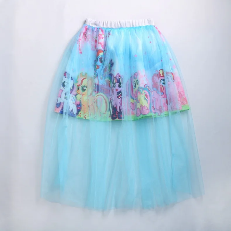 Юбка для маленьких девочек Повседневная сетчатая юбка пачка принцессы с
