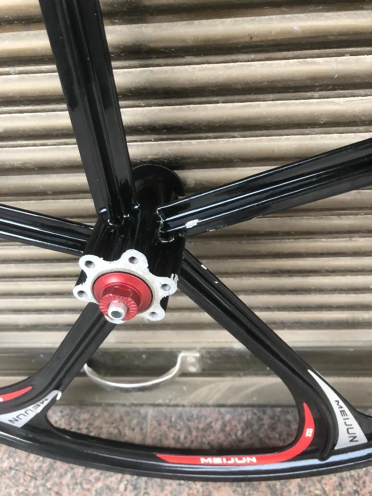 Колеса 26 дюймов колесо для горного велосипеда велосипедные диски, MTB обода 6 спицы для горного велосипеда колеса из магниевого сплава 26 скоростей