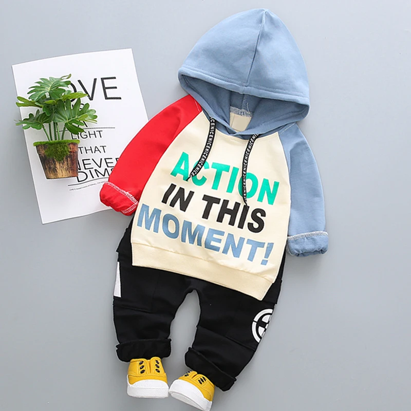 Bear Leader Baby Clothes New Autumn Boy&ampGirl Clothing Sets Fshion Sweet Children Bodysuits Rainbow Printed Kids Set | Детская одежда