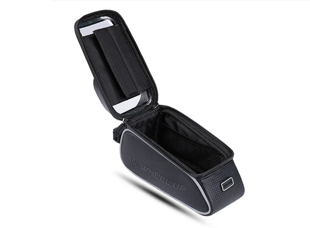 Сумка на переднюю раму велосипеда водонепроницаемая из ЭВА термополиуретана |