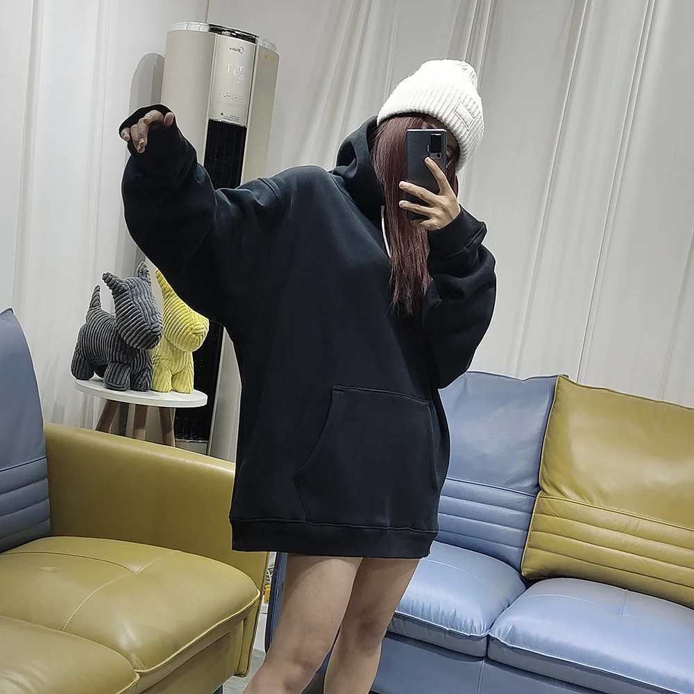 

Fashion Embroidery Sweater 2021 New Autumn Laides Knit Casual Wild Joker Crop black