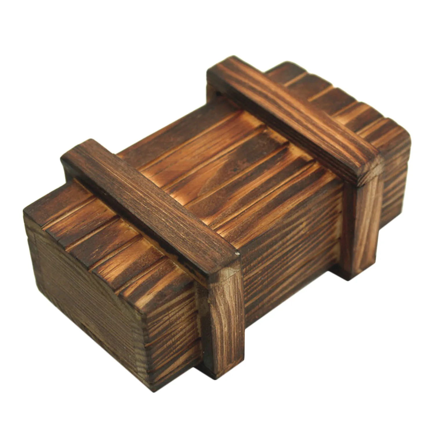 Besegad мини Деревянная волшебная головоломка коробка секретный отсек интеллект