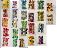 hh cxc cross stitch thread the unique style 8 cross stitch cotton embroidery thread floss sewing skeins craft gradient color