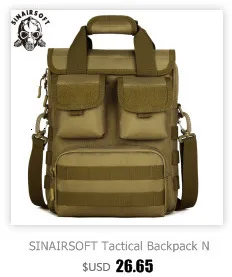 SINAIRSOFT тактическая Сумка Molle рыболовные походные охотничьи сумки спортивная сумка нагрудный ремень на одно плечо тактический рюкзак LY0001& 2