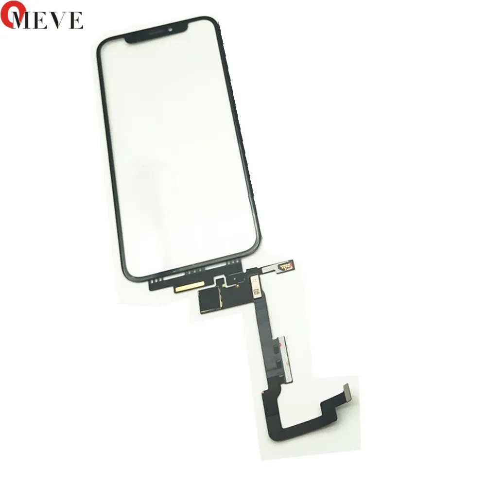 5 шт. новое стекло с сенсорным экраном для телефона x ЖК дисплей TP ламинирование