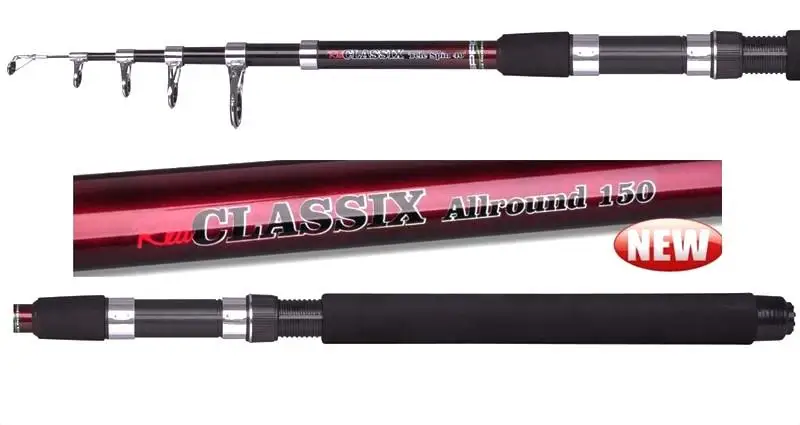 

Spro Classix Red Travel 150 80-150Gr 360 cm Telescopic Fishing Pole