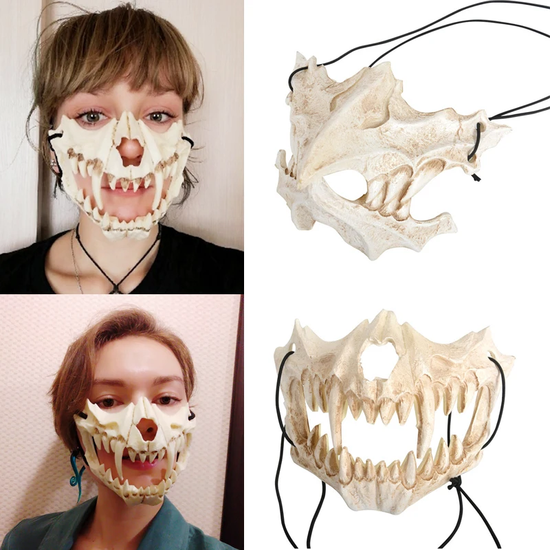 Японский Дракон Бог Тигр Яша маска косплей реквизит Хэллоуин Pu Tengu маски