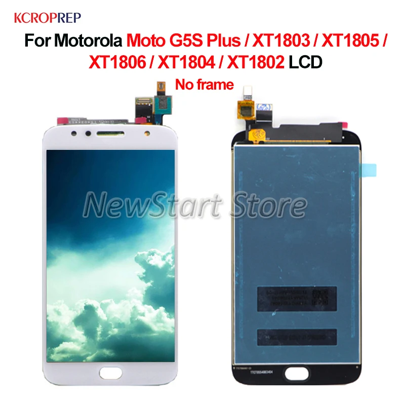 ЖК дисплей с сенсорным экраном и дигитайзером в сборе для Motorola Moto G5S Plus XT1803 XT1805 XT1806