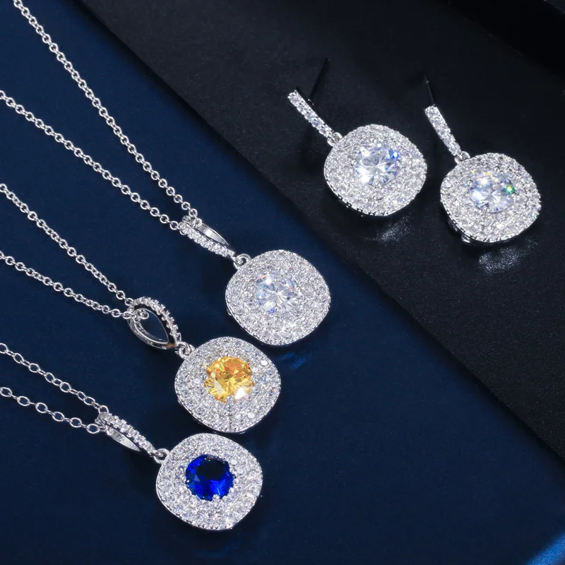 CWWZircons 2020 Новая мода микро настройка CZ ювелирные изделия класса люкс AAA +