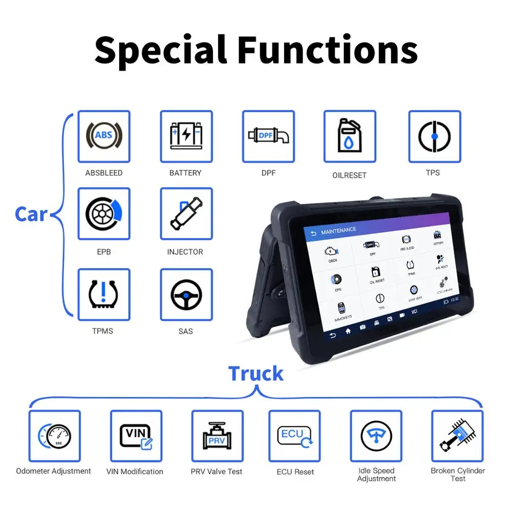 Диагностический сканер humзор NexzPad OBD2 диагностический инструмент для автомобиля 10