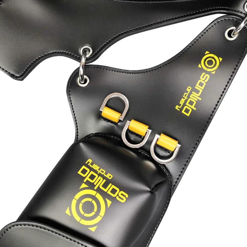 Сумка для стрельбы из лука кожаная диагональная поясная Подвеска стрел с