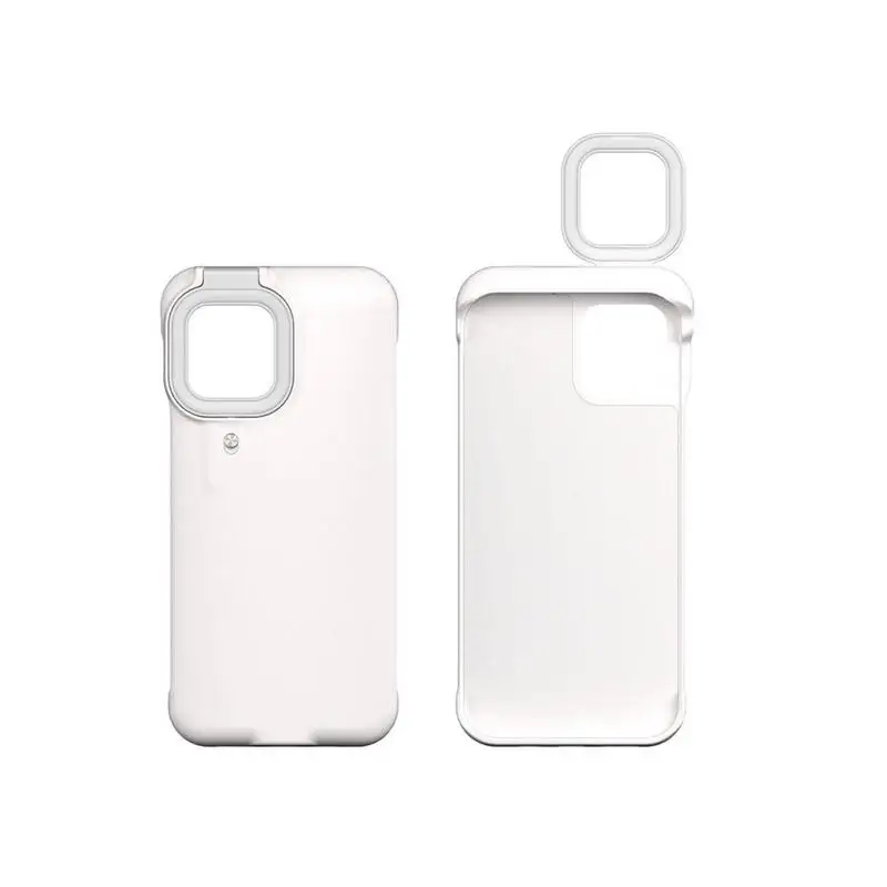 

Selfie Light Up Ring Phone Case Circle Led Lighting 12 For Iphone Cover Pro Max Y4J6