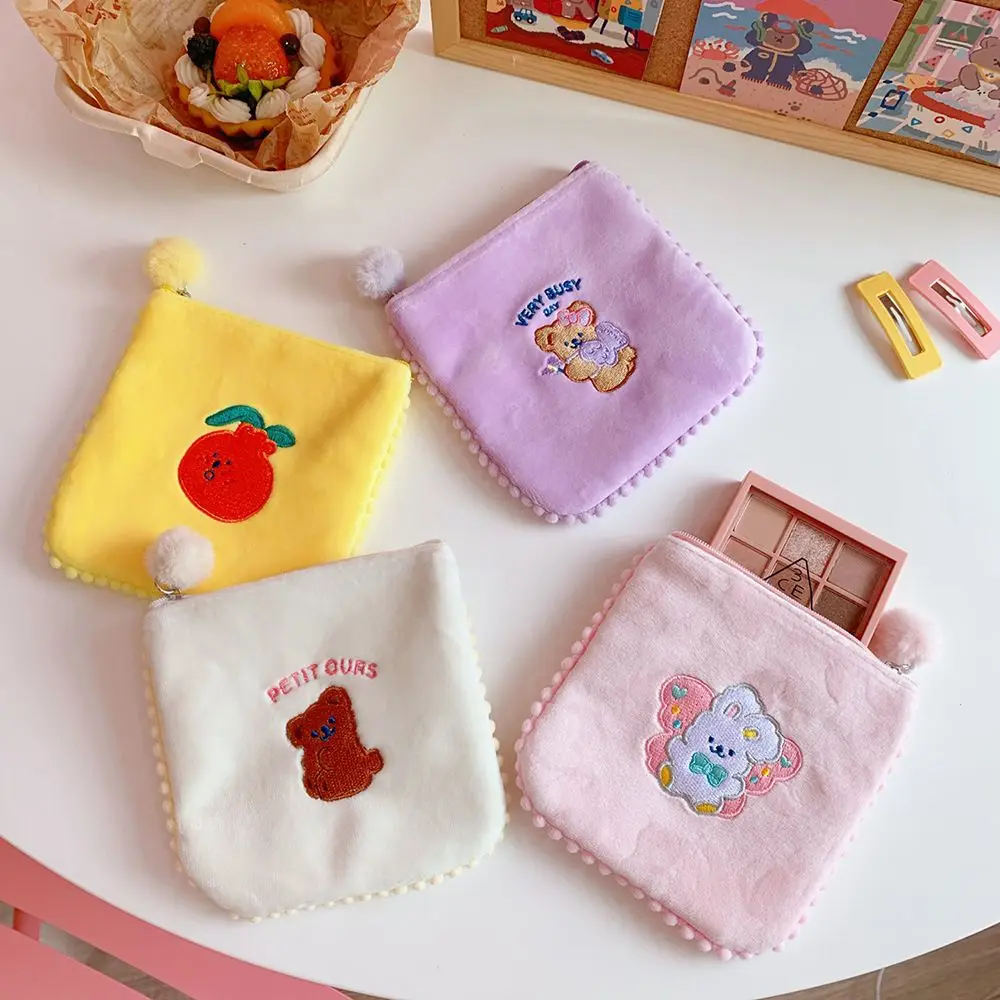 

1PC Cute Kids Purses Wallets Money Bag Women Sanitary Napkin Bag Card Case Female Storage bag Girls Coin Purse