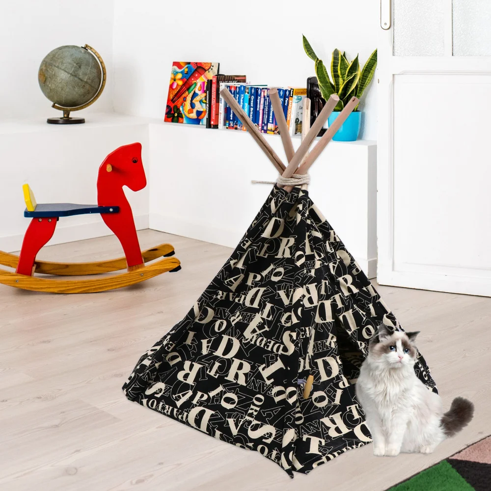 

Creative Cat Indoor Tent Small Puppy Dog Playing Tent House Bed Gift