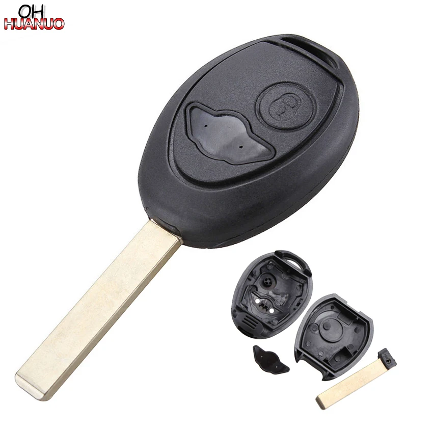 2 кнопки дистанционного управления умный Автомобильный ключ оболочка чехол