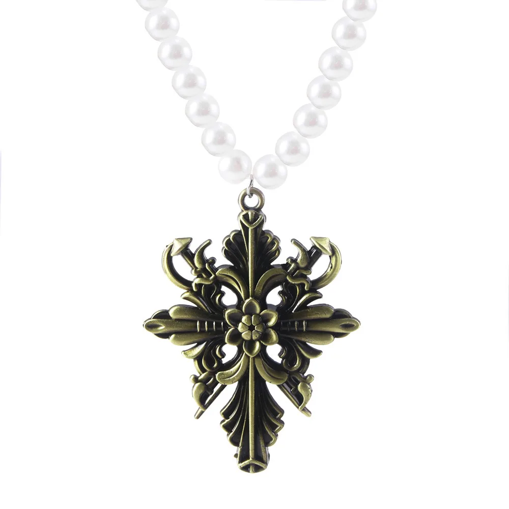 Женское Ожерелье для косплея из деревни Димитреску аксессуар костюма