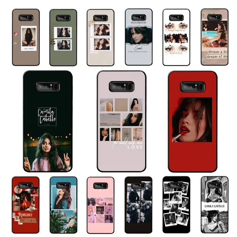 

MaiYaCa Camila Cabello Phone Case for Samsung Note 5 7 8 9 10 20 pro plus lite ultra A21 12 02