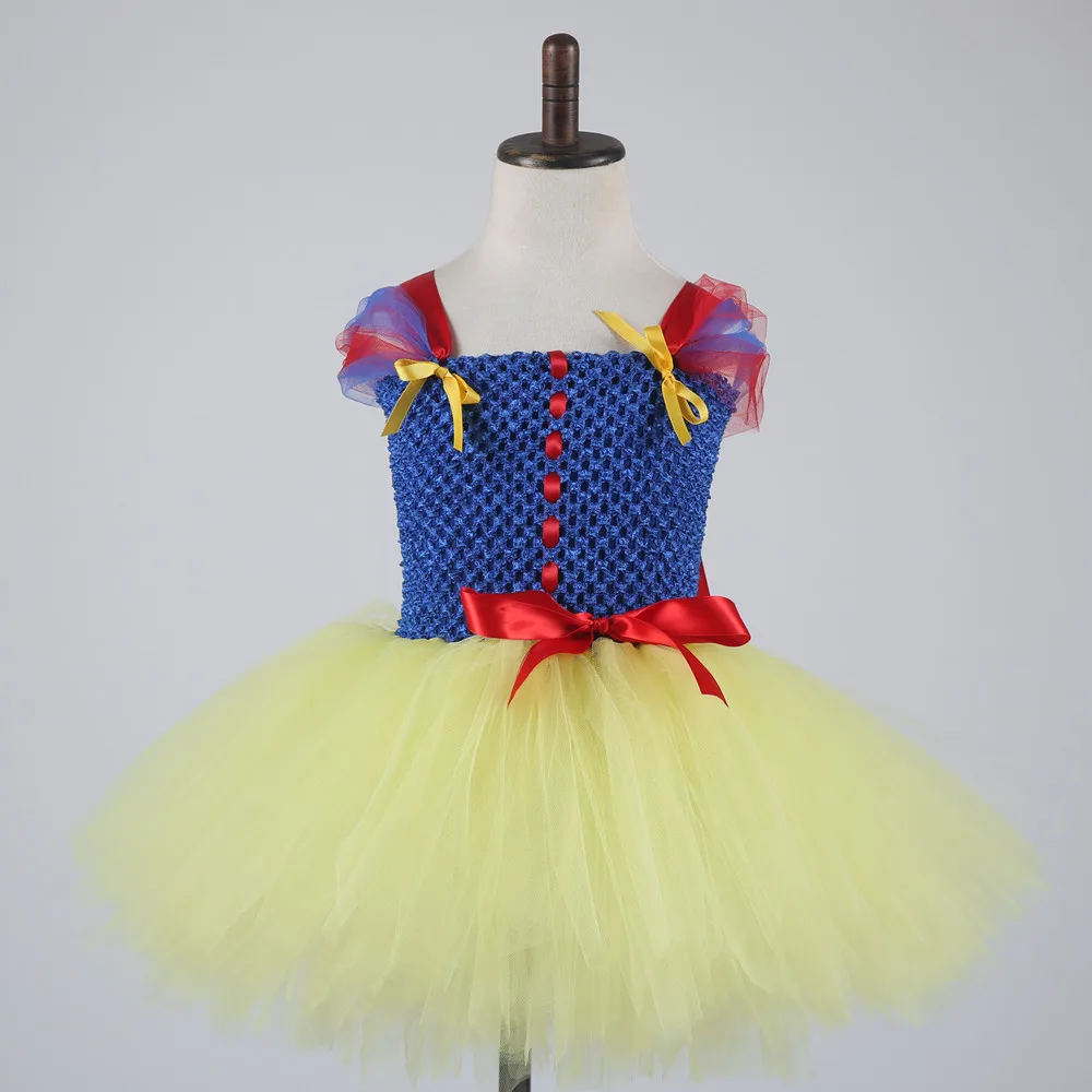 Платье-пачка детское белоснежное на день рождения Хэллоуин От 1 до 14 лет | Детская