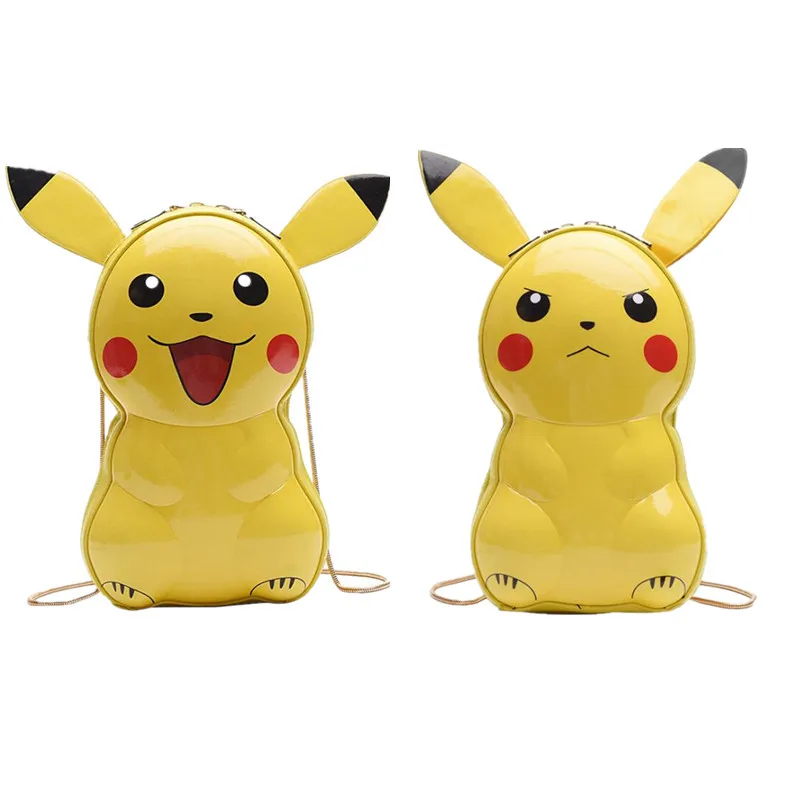 Горячая новинка Покемон из японского аниме сумки с Пикачу косплей 3D PU мультфильм