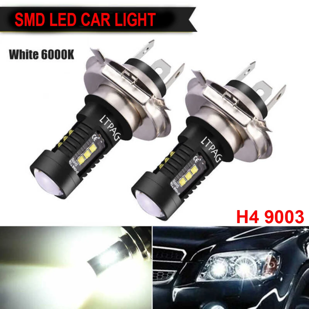 

Low LED Lights Parts 2pcs Aluminum Alloy Beam COB Conversion DC 12V-24V