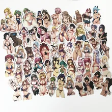 10/30/50PCS Sexy Anime Girl Graffiti Hentai Stickers Luggage Phone Fridge Car Bike Skateboard Laptop Waterproof Sticker Decals