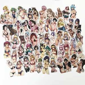 103050pcs sexy anime girl graffiti hentai stickers luggage phone fridge car bike skateboard laptop waterproof sticker decals free global shipping