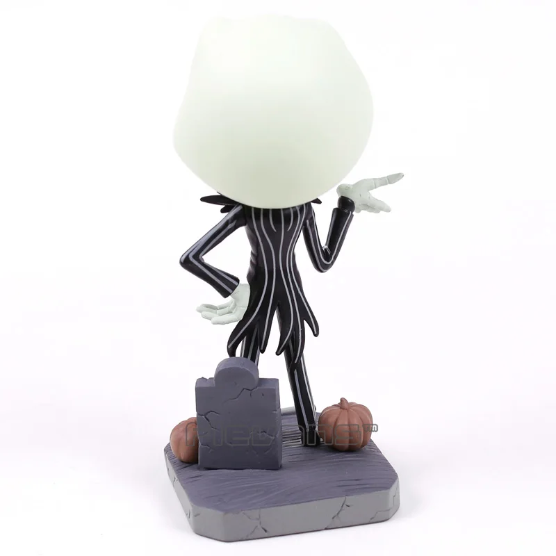 С принтом &quotКошмар перед Рождеством Джек Скеллингтон качающейся головой куклы