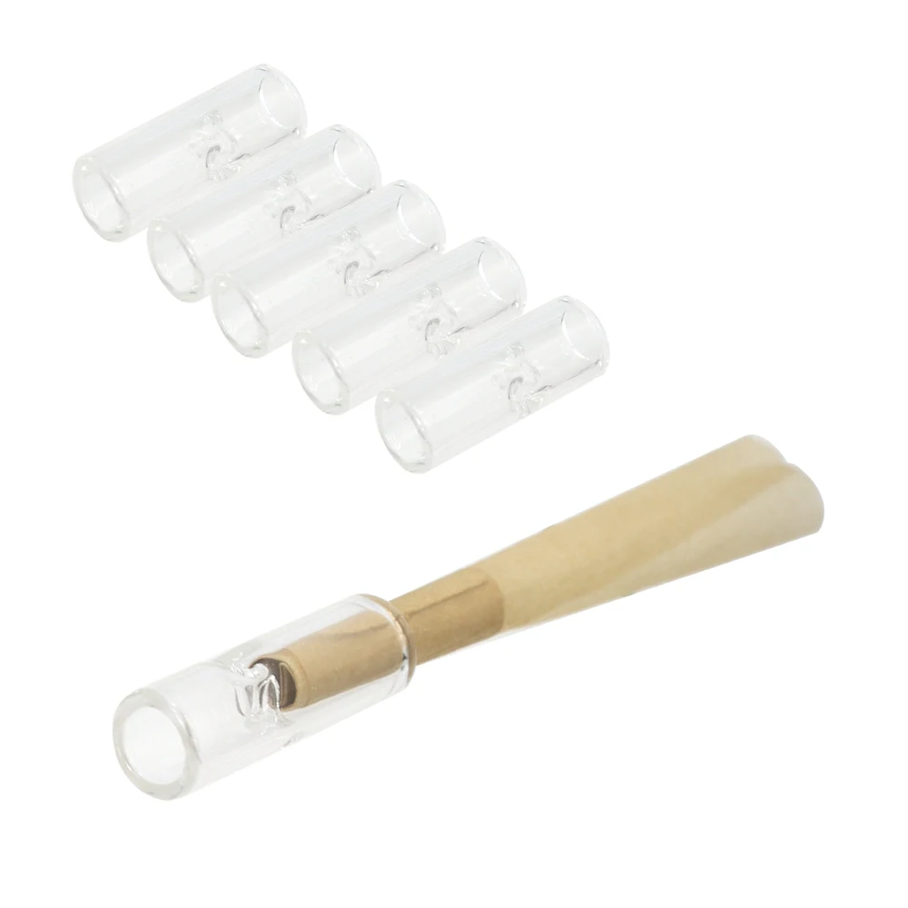 

HORNET Glass Cigarette Rolling Filter Tip Premium Quality Clear Quartz Glass Filter Tips For Smoking Herb