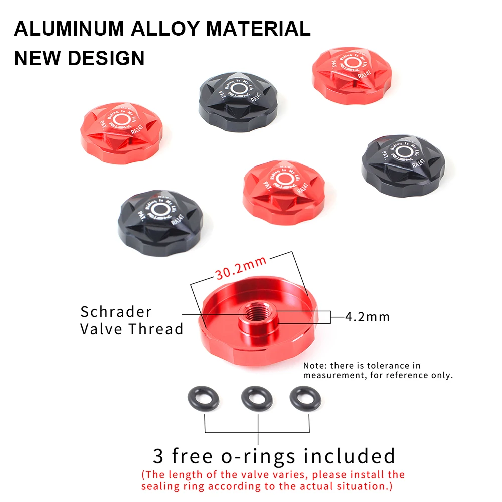 Крышка велосипедного клапана на переднюю вилку велосипеда защитный