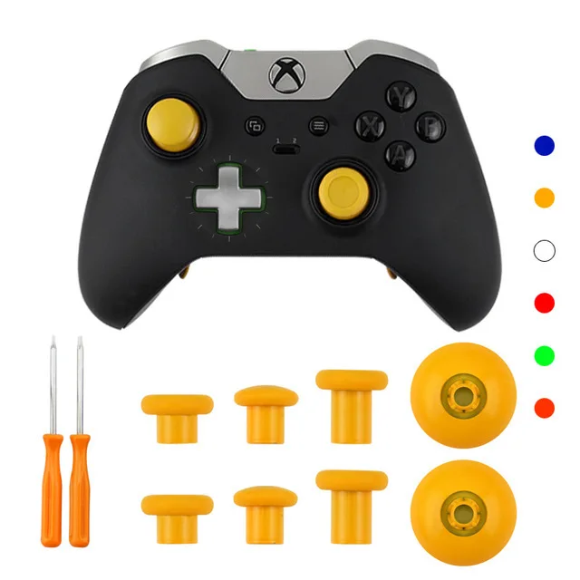 Металлический магнитный колпачок для джойстика большого пальца Xbox One elite 10 шт.