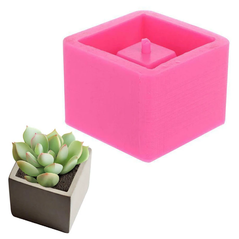Форма для цветочного горшка форма бетона из силикона кастрюли вазы цемента