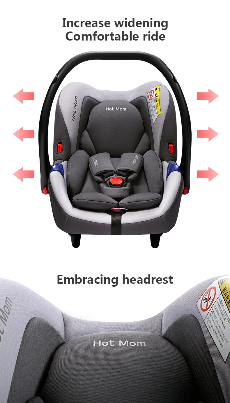 Быстрая! Hotmom baby carrier детское безопасное сиденье автомобиль с младенцем портативный новорожденный автомобиль Колыбель подходит для коляска Hotmom