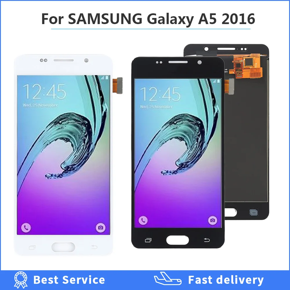 For Samsung Galaxy A520 A520F SM-A520F A5 2017 2015 2016 A510 A500 LCD Display Touch Screen Digitizer Glass Assembly free tools | Мобильные