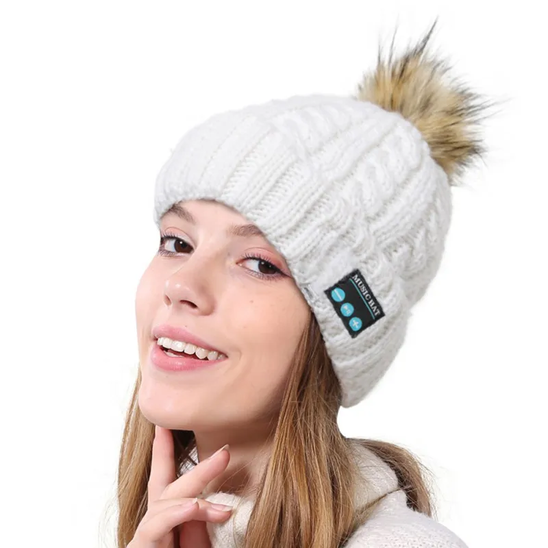 Наушники Bluetooth Beanie для мужчин и женщин, музыкальная шапка, супер длинные Игровые наушники с микрофоном, акриловый материал