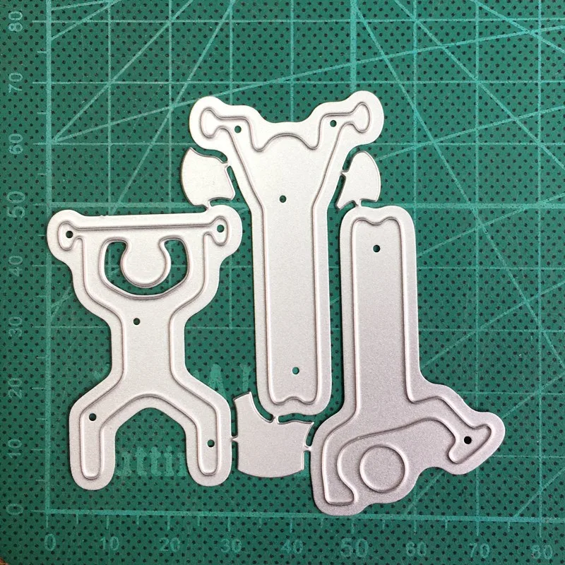 

3pcs Sportsman Doll Metal Cutting Dies for DIY Scrapbooking Hands-on Embossing Dies Cuts Crafts Paper Cards Making Stencils dies