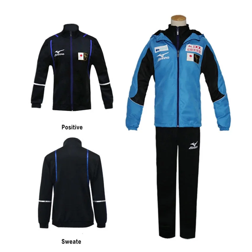 Аниме Yuri on Ice Katsuki Jacket Plisetsky Косплей Карнавал Хэллоуин костюмы унисекс японский