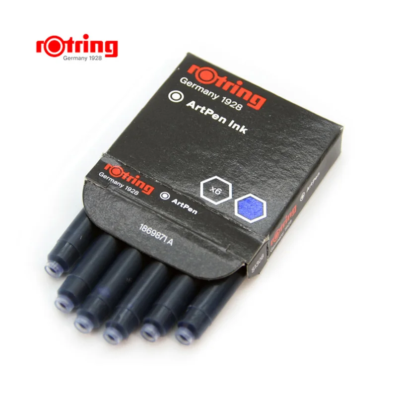 

rotring ArtPen ink blue/black ink sac 2 boxes