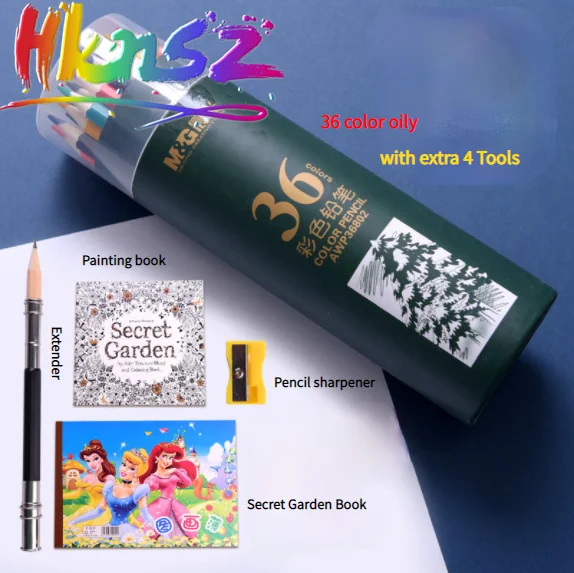 

M.G. / Morning light oily water-soluble color pen 12 18 24 36 48 with additional tools