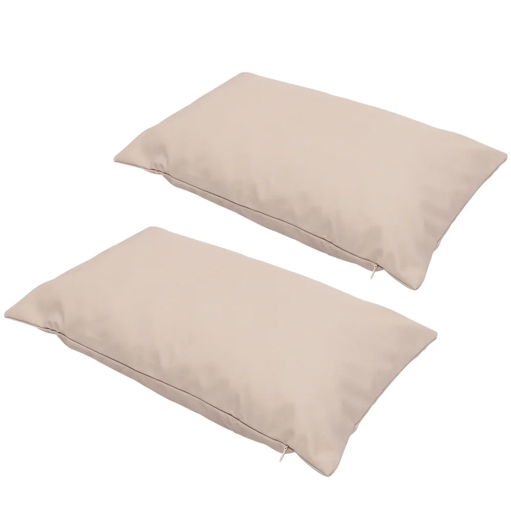 

2 Pcs Simple Pillowcases Pillows Covers Pillow Protectors Waterproof Pillowcases