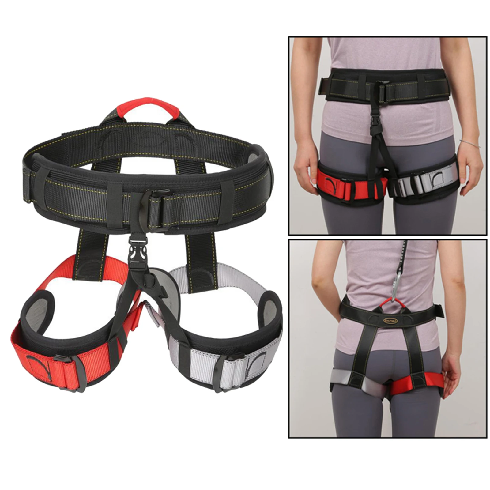 

Outdoor Sports Rock Climbing Harness Half Body Safety Belts Climbing Harness