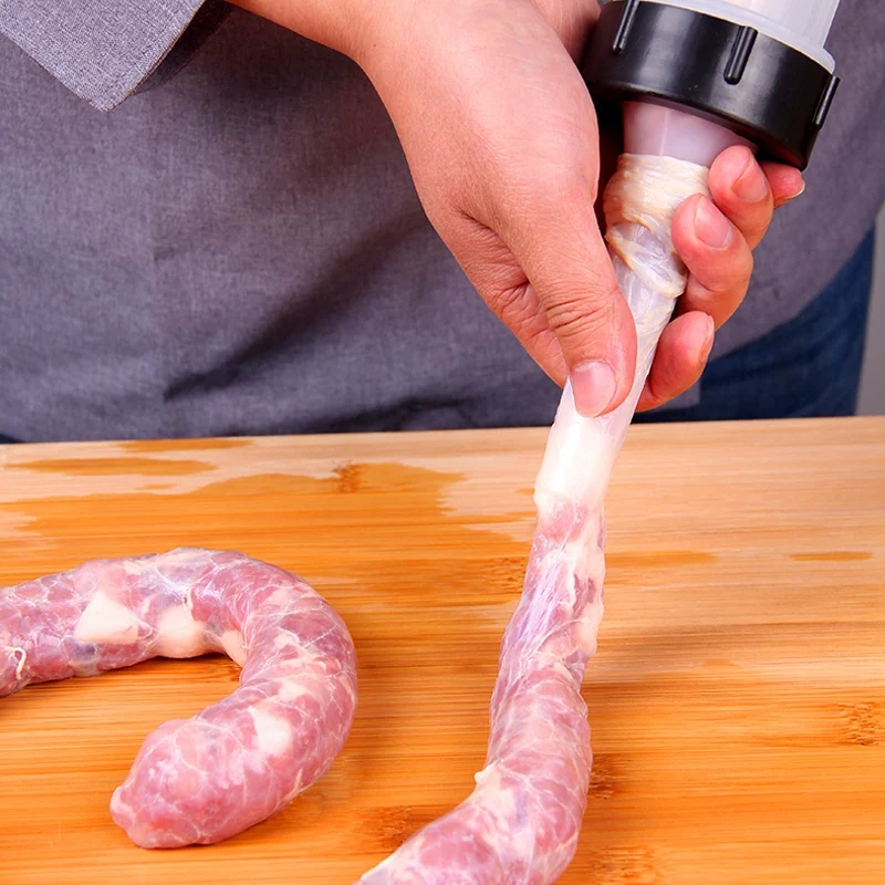

Sausage Stuffer Manaul Machine Syringe Made Home Use Small Sausage Tool Sausage Filling Kitchen Meat Grinder