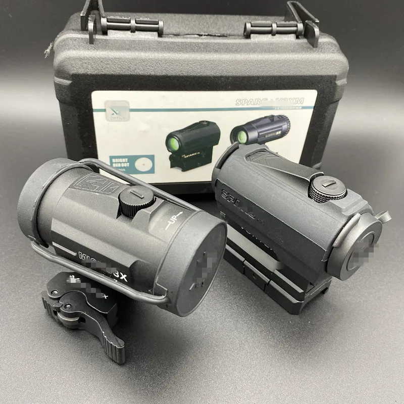 

SPARC 3X Magnifier Scope Sight with Switch to Side QD Mount for Holographic Red Dot Sights Vorte Optics