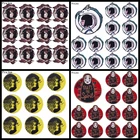 10 шт., термоклейкие нашивки Prajna, нашивки с вышивкой своими руками, Мультяшные аниме Аппликации, нашивки для одежды