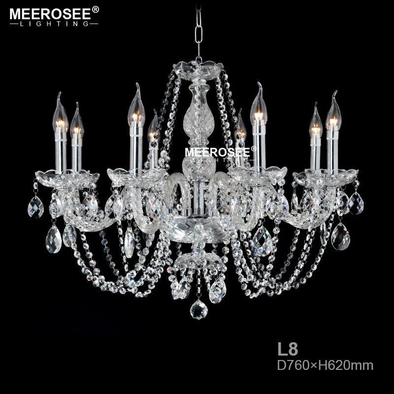 Роскошный хрустальный светильник-люстра современная люстра в гостиной ресторан