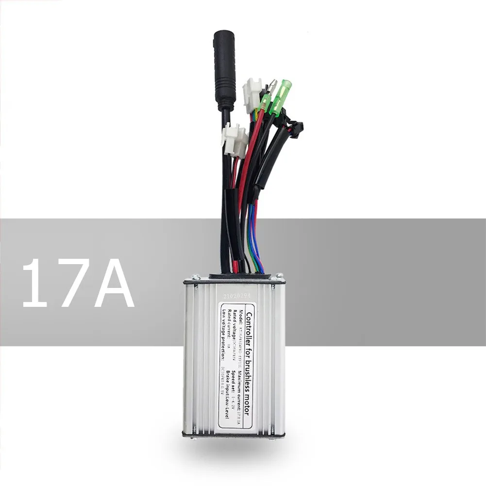 

DC36V 48V KT17A E-bike Sine Wave Controller With Light Line For 500W Brushless Motor Low Level Electric Bicycle Accessories Part