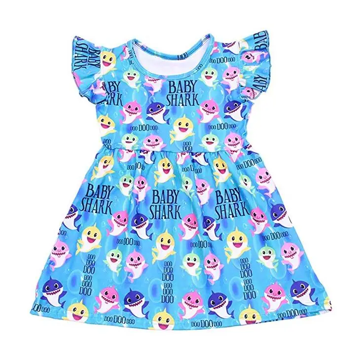 2018 платье для маленьких девочек платье-карандаш с принтом Apple Book школы Детская