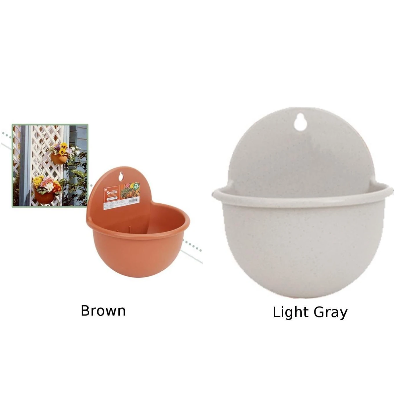 Сад Балкон Настенный завод цветок onsai корзина горшок контейнер без запаха для