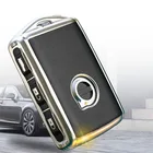 Новый Модный мягкий ТПУ чехол для автомобильного ключа для Volvo S60 S90 XC40 XC60 XC90 V60 V90 чехол для автомобильного ключа