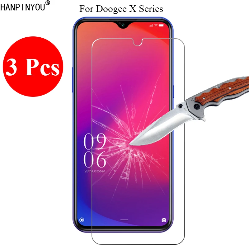 

Закаленное стекло для защиты экрана Doogee X95 / X96 X93 Pro 3 шт./лот 9H 2.5D